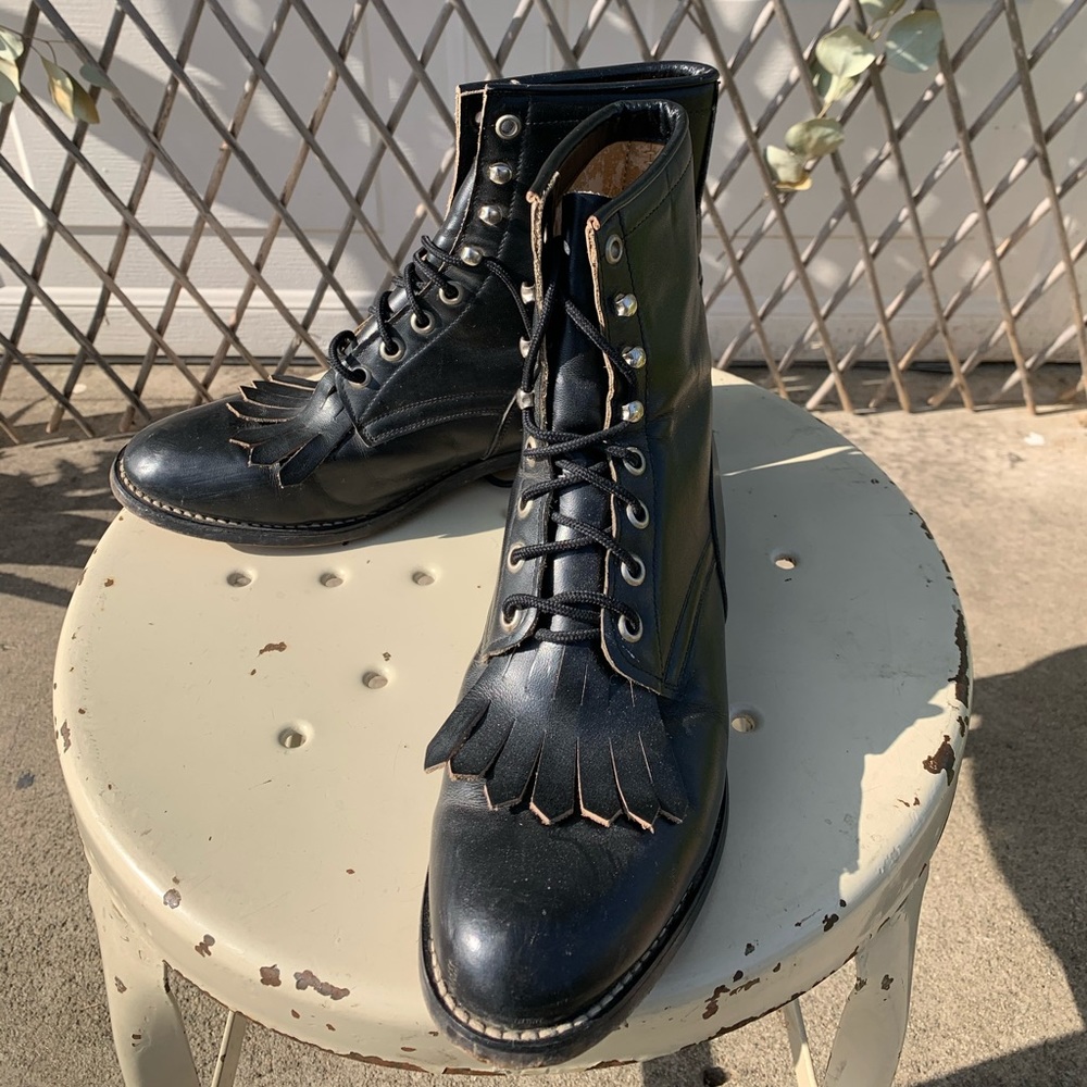 True Leather Justin Boots